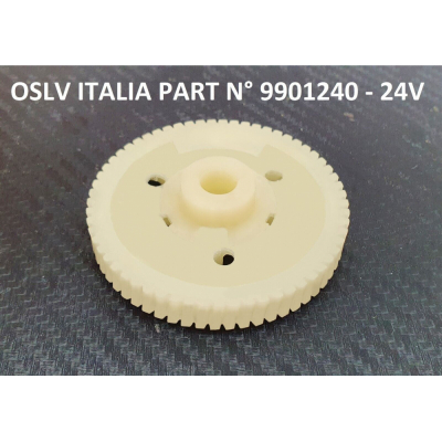 Ingranaggio nylon per motoriduttore OSLV ITALIA 24 Volt Part N° 99...