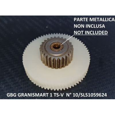 Ingranaggio per motoriduttore granitore GBG Granismart 1 TS-V N° 1...