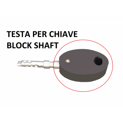Testa di ricambio impugnatura per chiave Block Shaft