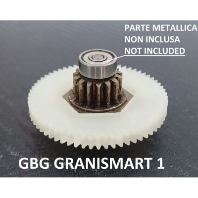 Secondo ingranaggio nylon per Granitore GBG Granismart 1 TS-V N° 1...