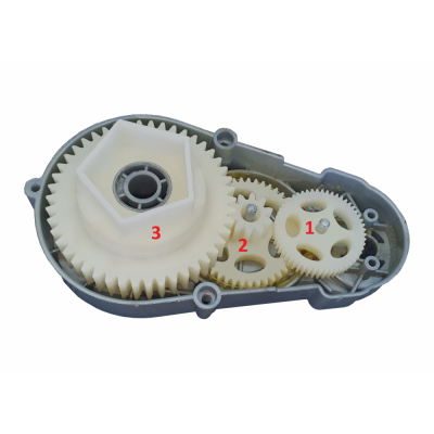 Ingranaggi di ricambio rinforzati in nylon per Peg Perego Ranger 53...