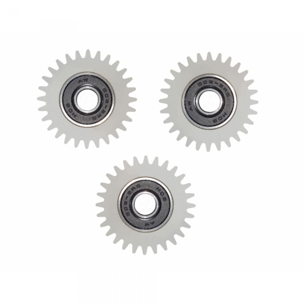 Set 3 PEZZI Ingranaggi da  28 denti 38 mm per motore bici elettrica...