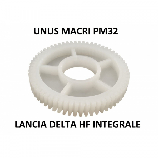 Ingranaggio in nylon per motoriduttore UNUS MACRI PM32 Alzavetri La...