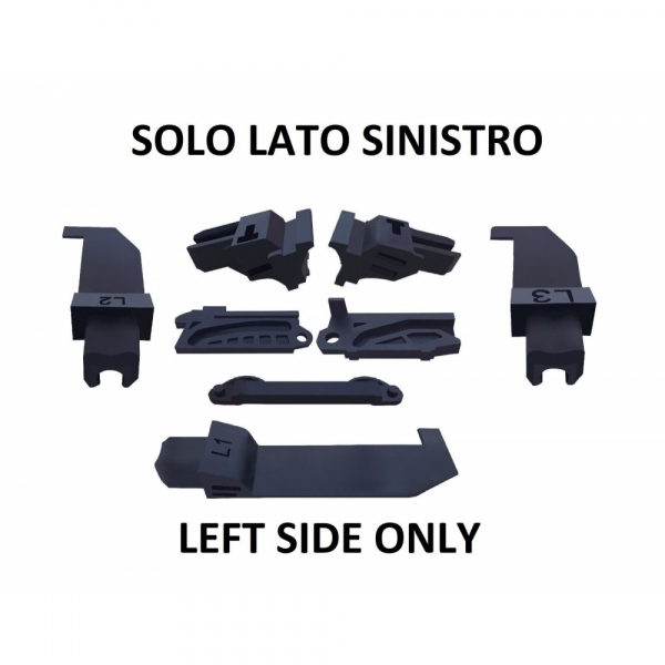 Kit di riparazione LATO SINISTRO per capote Fiat 500 Cabrio Fiat 50...