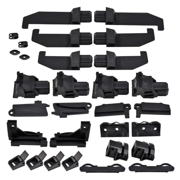 Kit di riparazione completo per capote Fiat 500C Cabrio Soft Top Ro...